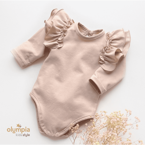 Body dziecięce z falbanami | OLYMPIA KIDS STYLE