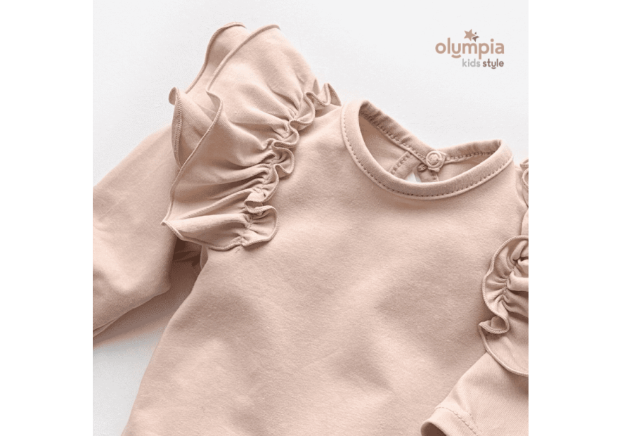 Body dziecięce z falbanami | OLYMPIA KIDS STYLE