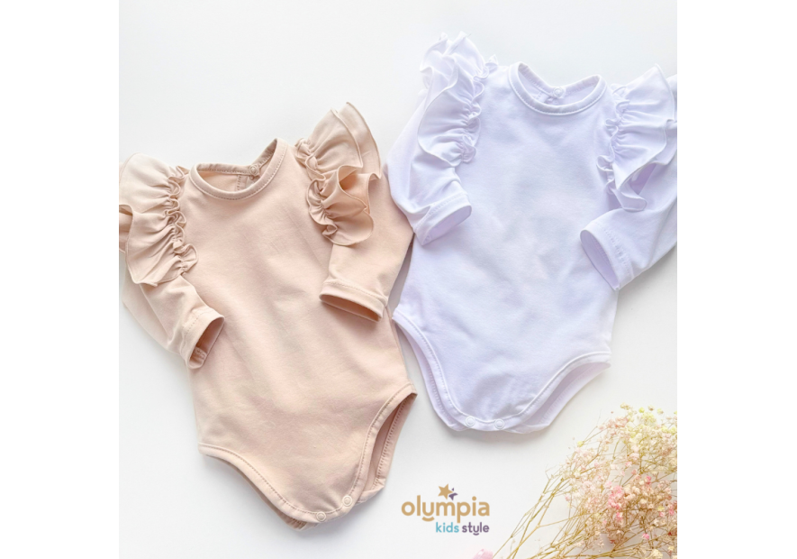 Body dziecięce z falbanami | OLYMPIA KIDS STYLE