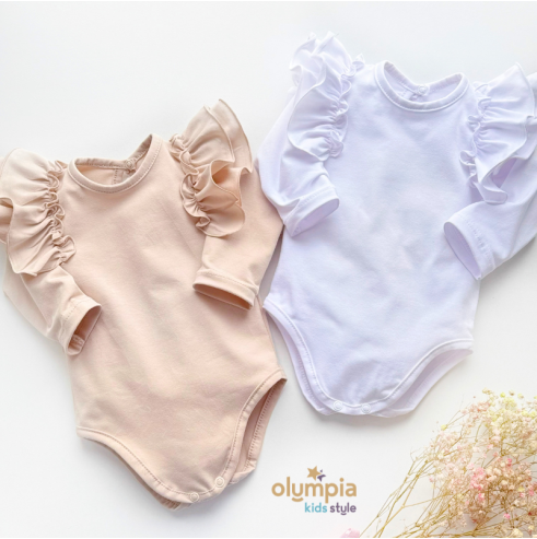 Body dziecięce z falbanami | OLYMPIA KIDS STYLE