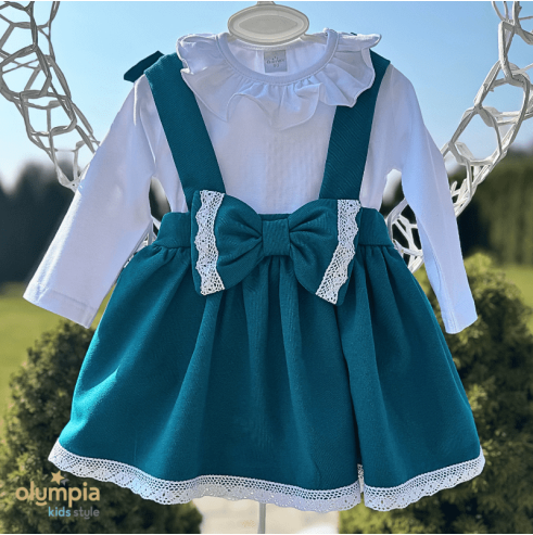 Komplet body i spódniczka KORONKA