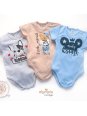 Body niemowlęce z krótkim rękawem| OLYMPIA KIDS STYLE