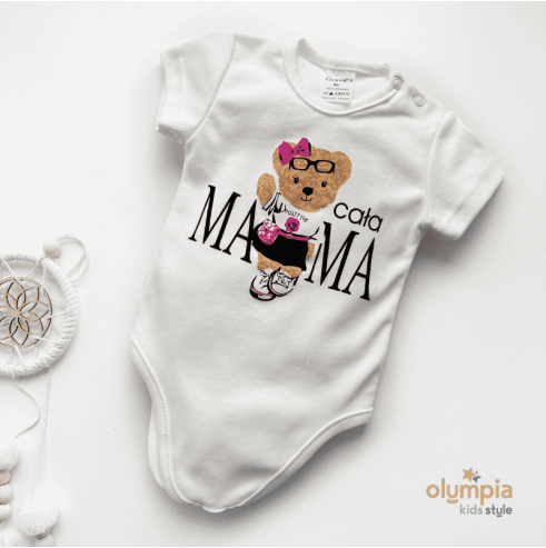Body niemowlęce krótki rękaw| OLYMPIA KIDS STYLE