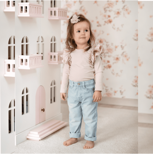 Body dziecięce z falbanami | OLYMPIA KIDS STYLE