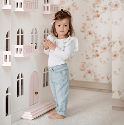 Body dziecięce z falbanami | OLYMPIA KIDS STYLE