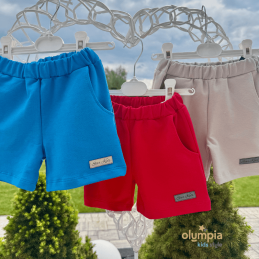 Spodenki chłopięce z kieszeniami