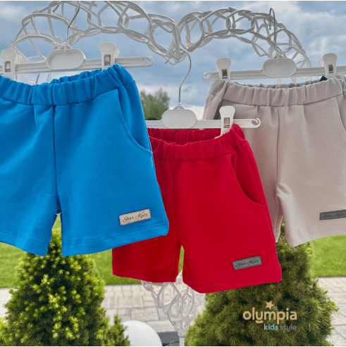 Spodenki chłopięce z kieszeniami