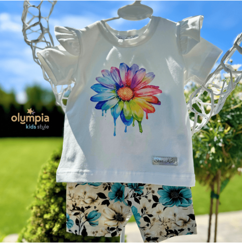 Bluzka i kolarki | Olympia Kids Style