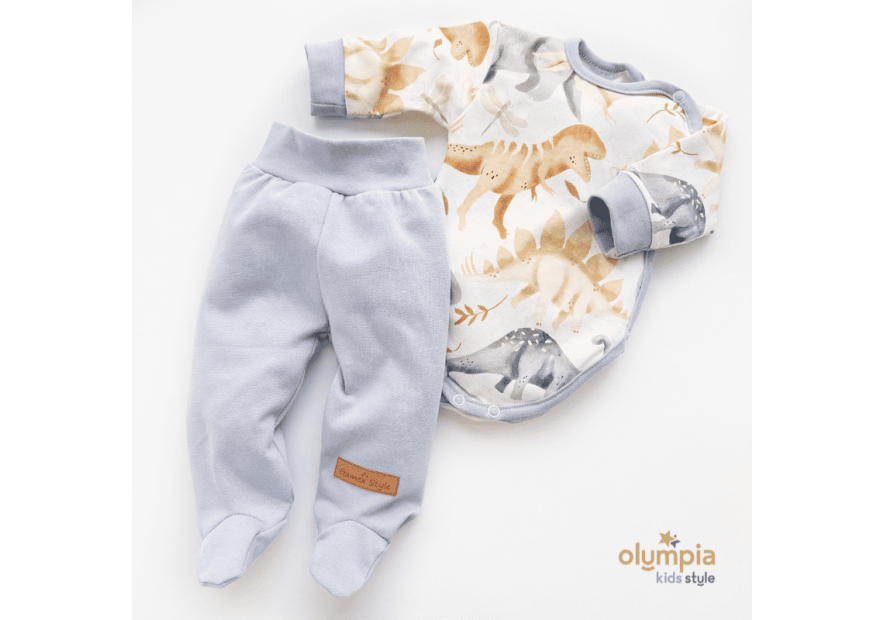 Body niemowlęce kopertowe i półśpioch | OLYMPIA KIDS