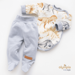 Body niemowlęce kopertowe i półśpioch | OLYMPIA KIDS