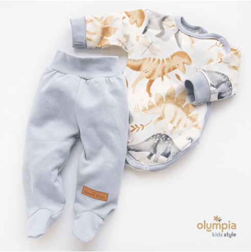 Body niemowlęce kopertowe i półśpioch | OLYMPIA KIDS