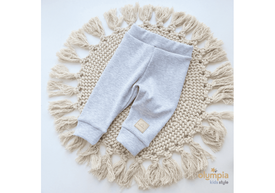 Spodnie niemowlęce prążek | OLYMPIA KIDS STYLE