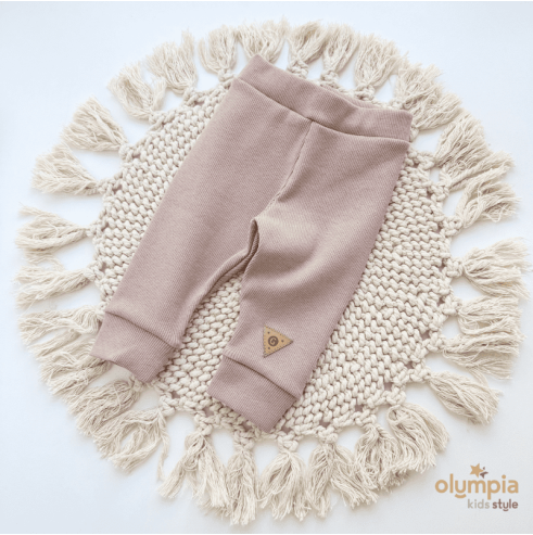 Spodnie niemowlęce prążek | OLYMPIA KIDS STYLE