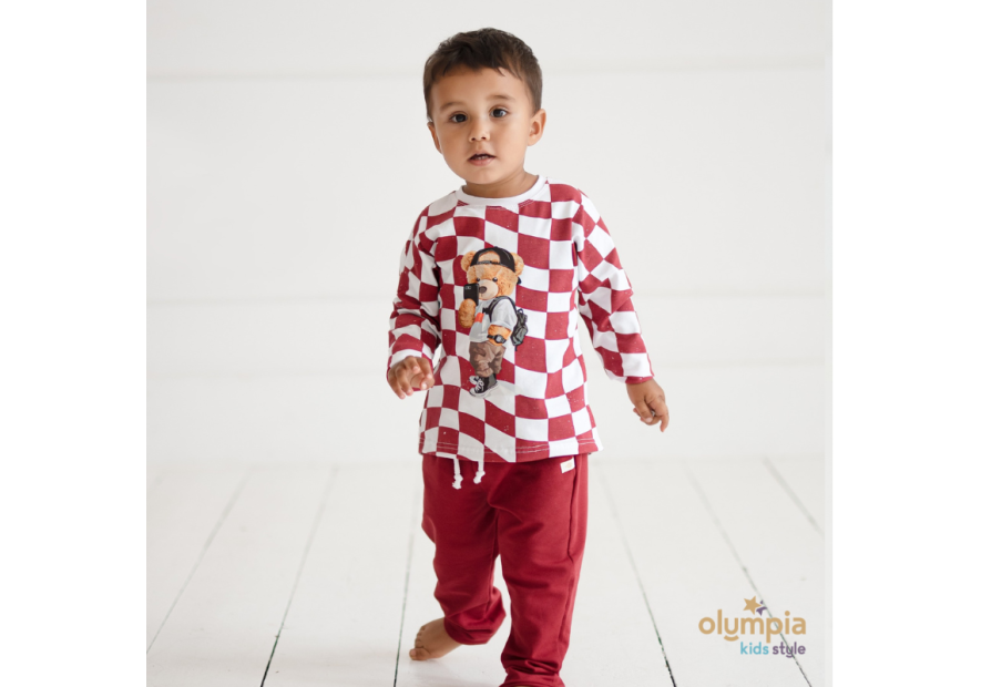 Bluzka i spodnie TEDDY bodrowe