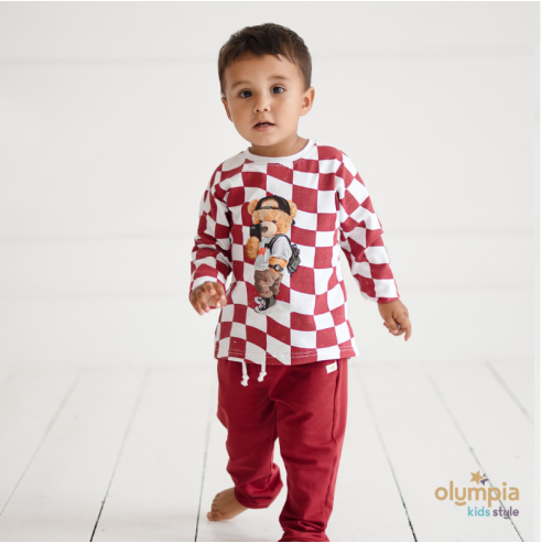 Bluzka i spodnie TEDDY bodrowe