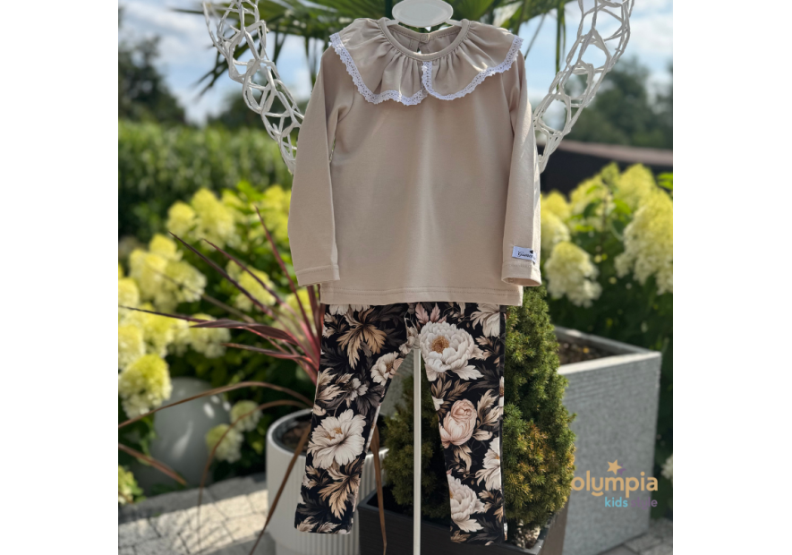 Bluzka z LEGGINSAMI | Olympia Kids Style