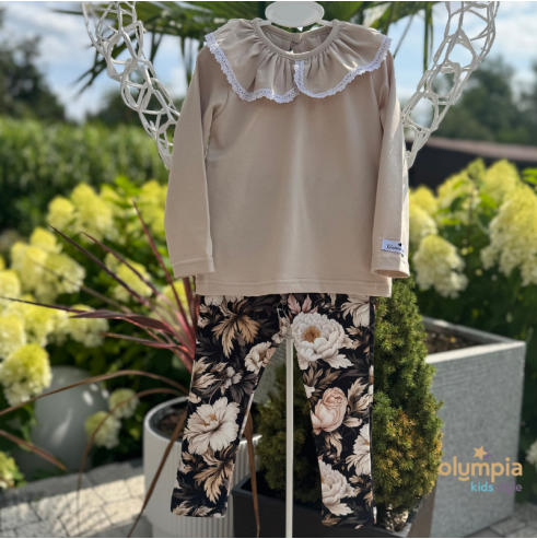 Bluzka z LEGGINSAMI | Olympia Kids Style