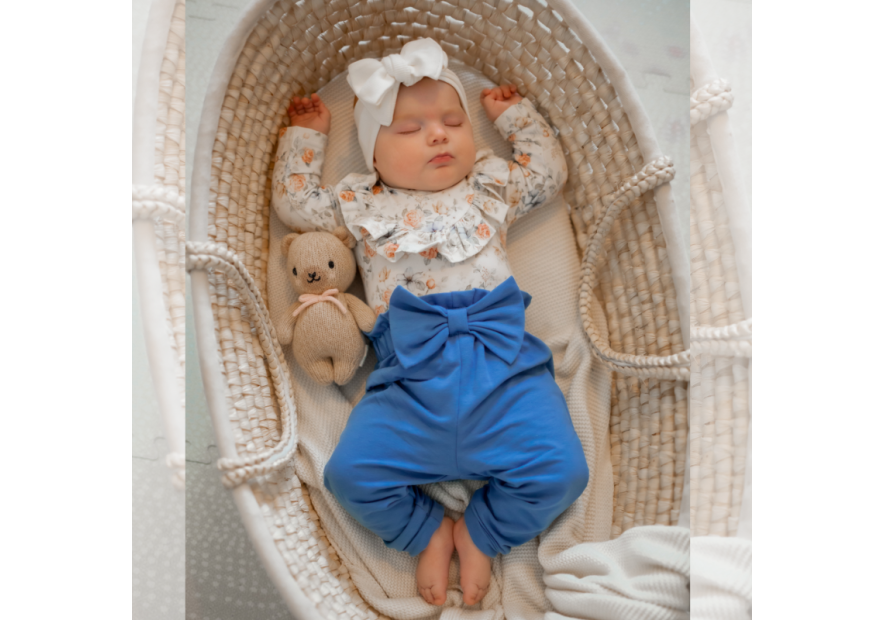 Komplet body z falbanką i spodenki |OLYMPIA KIDS STYLE