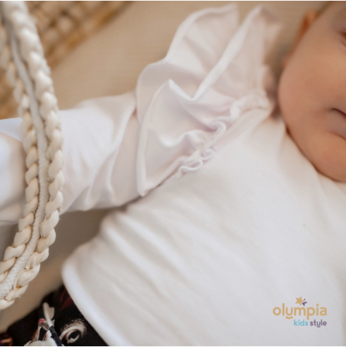 Body dziecięce z falbanami | OLYMPIA KIDS STYLE