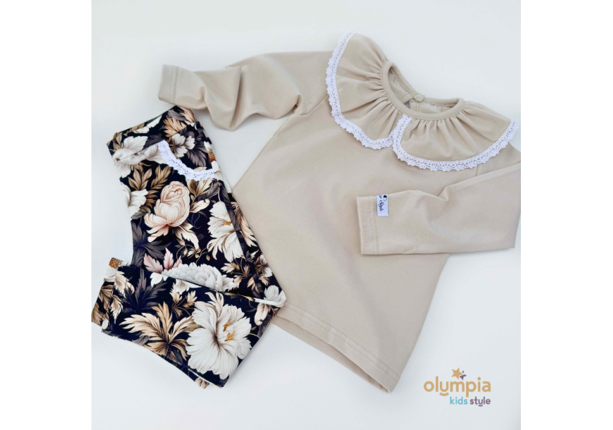 Bluzka z LEGGINSAMI | Olympia Kids Style
