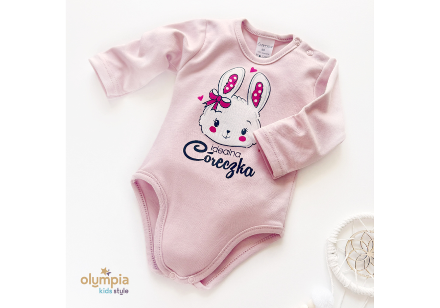Body niemowlęce krótki rękaw| OLYMPIA KIDS STYLE