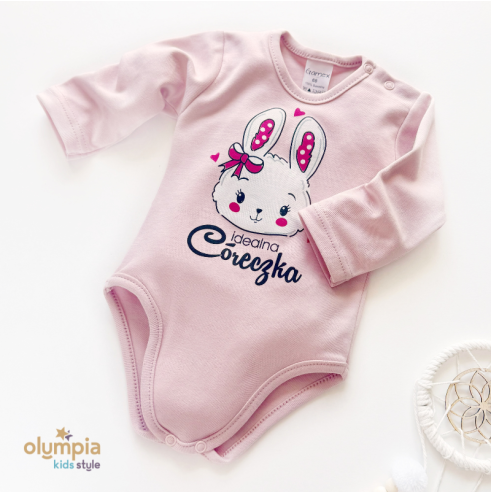 Body niemowlęce krótki rękaw| OLYMPIA KIDS STYLE