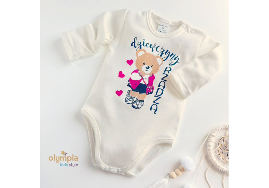 Body niemowlęce krótki rękaw| OLYMPIA KIDS STYLE