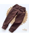 Spodnie SLIM czekolada