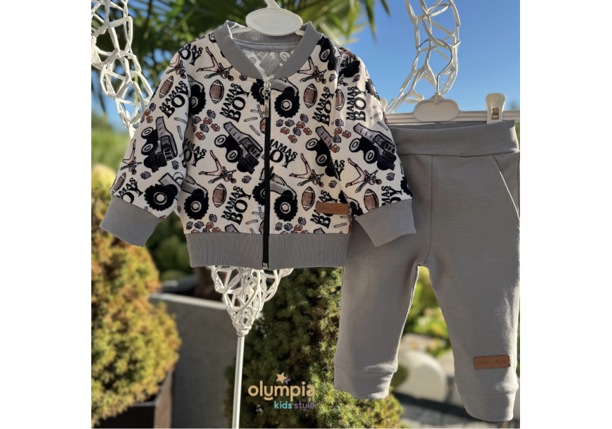 Dres rozpinany dla chłopca | Olympia Kids Style