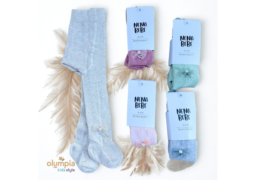 Ażurowe rajstopy niemowlęce | OLYMPIA KIDS STYLE