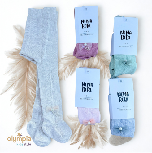 Ażurowe rajstopy niemowlęce | OLYMPIA KIDS STYLE
