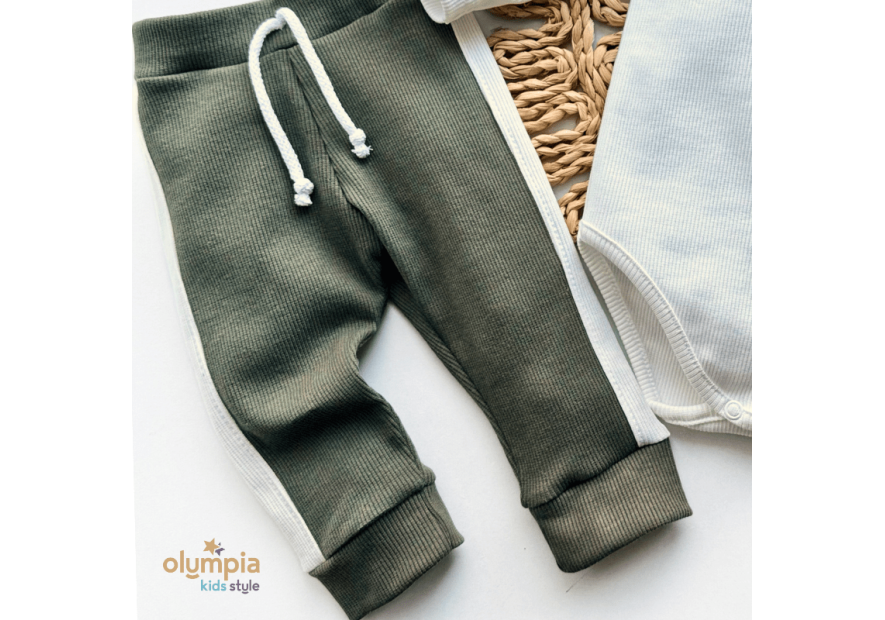 Komplet chłopięcy Body i spodnie | OLYMPIA KIDS STYLE