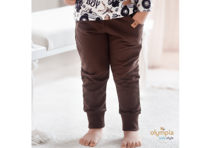 Spodnie dla chłopca SLIM | OLYMPIA KIDS STYLE