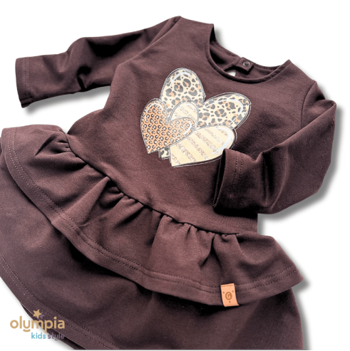 Sukienka dla dziewczynki PANTERKA | OLYMPIA KIDS STYLE