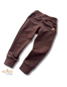 Spodnie dziecięce SLIM czekolada