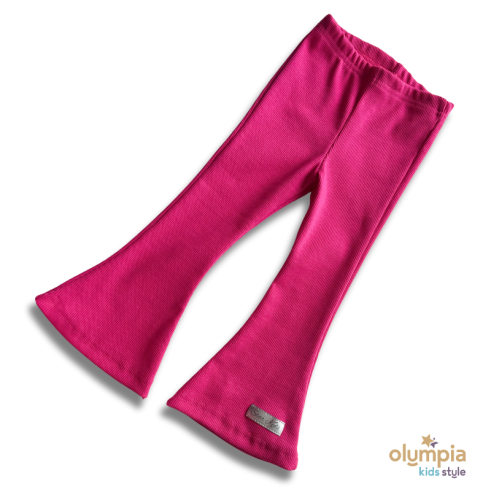 Spodnie PRĄŻEK DZWONY mix kolor