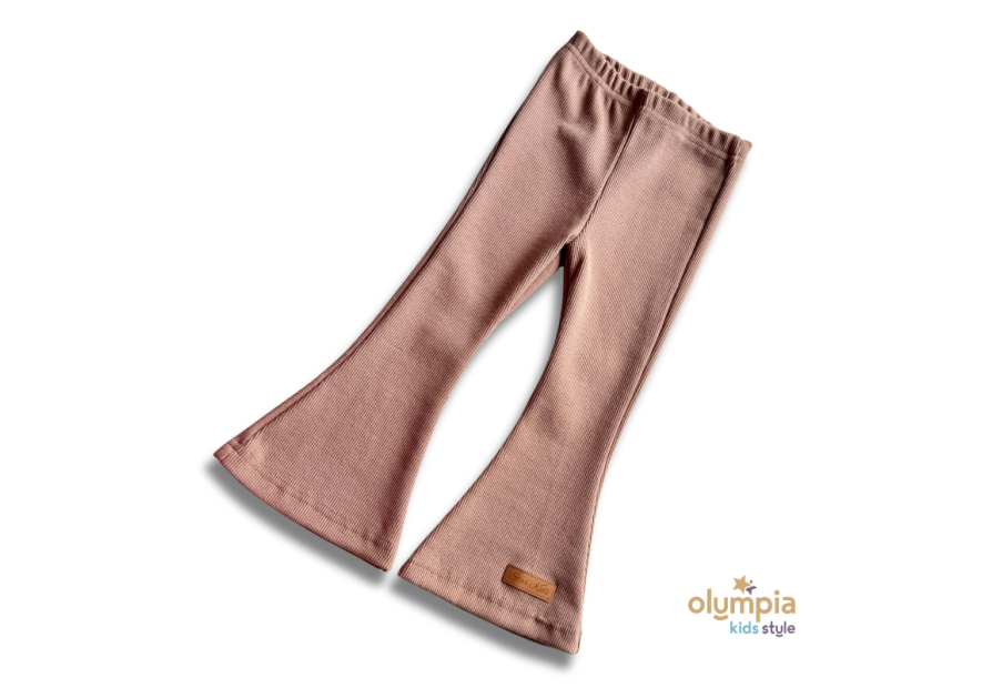 Spodnie PRĄŻEK DZWONY mix kolor