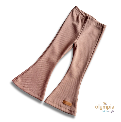 Spodnie PRĄŻEK DZWONY mix kolor