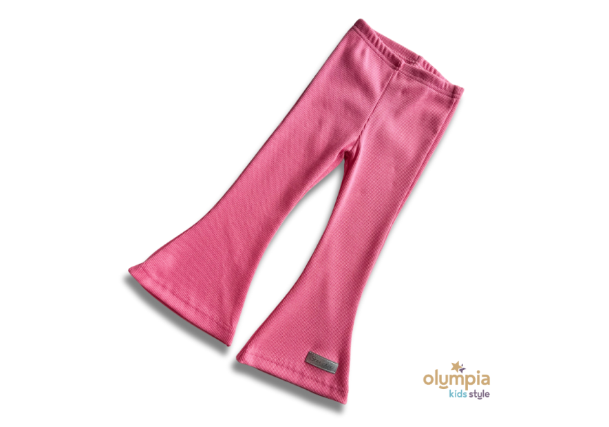 Spodnie PRĄŻEK DZWONY mix kolor