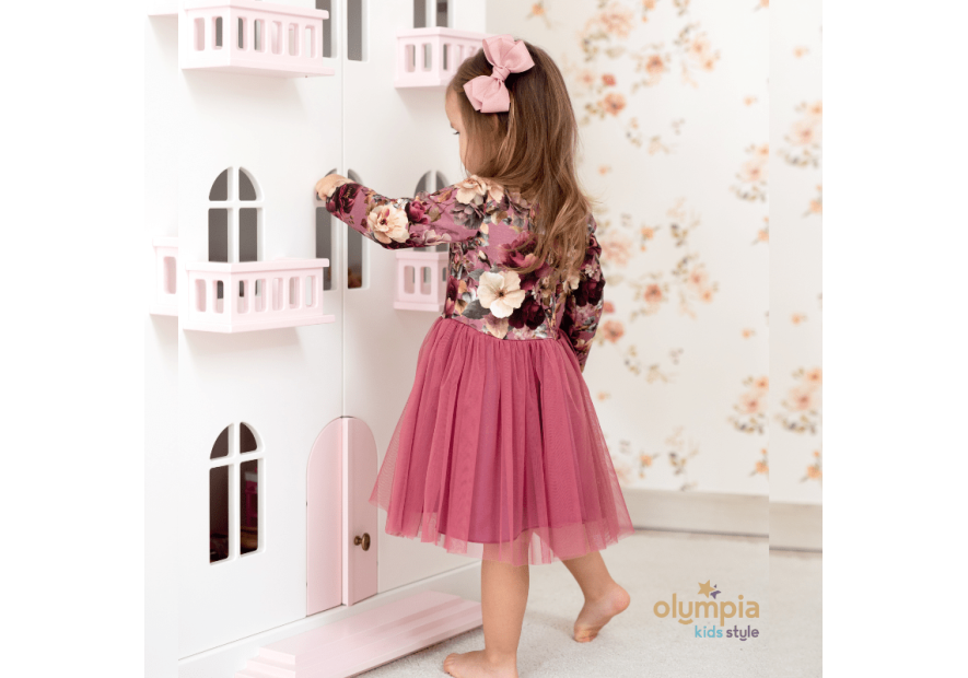 Wizytowa sukienka dla dziewczynki | Olympia Kids Style