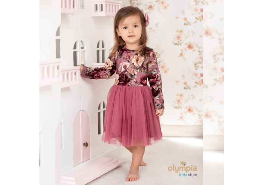 Wizytowa sukienka dla dziewczynki | Olympia Kids Style