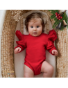 Body dziecięce MOTYLEK czerwone