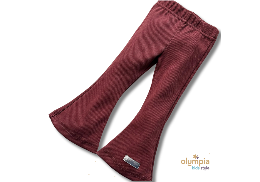 Spodnie PRĄŻEK DZWONY mix kolor