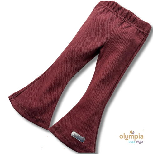 Spodnie PRĄŻEK DZWONY mix kolor