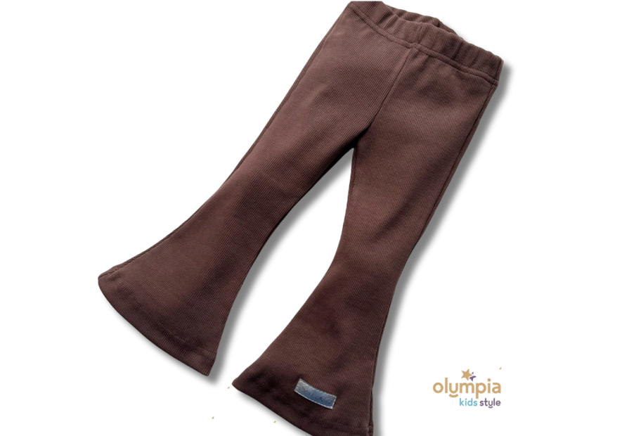 Spodnie PRĄŻEK DZWONY mix kolor