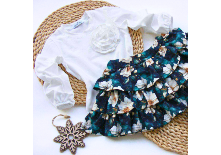 Bluzka i spódniczka BLANKA |Olympia Kids Style