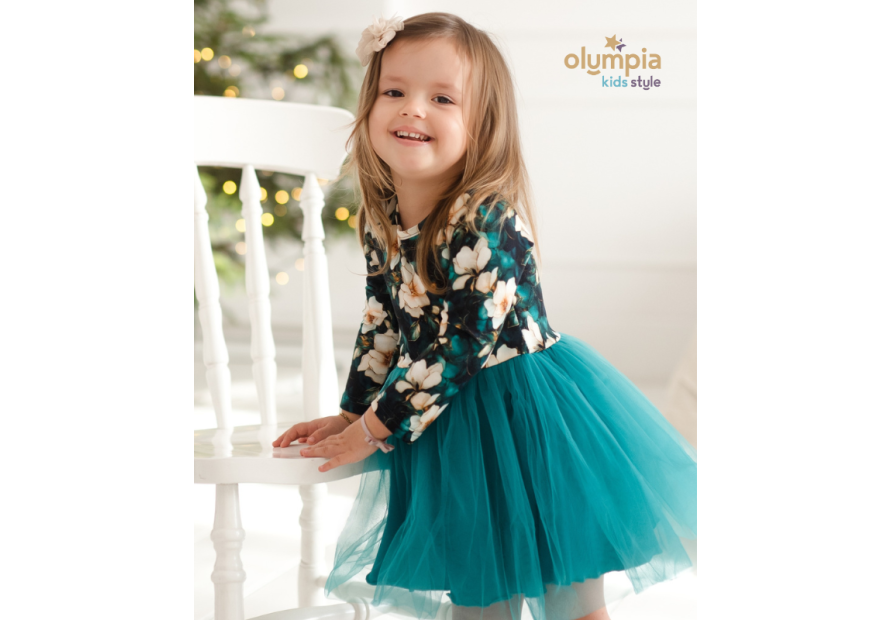 Sukienka dla dziewczynki BLANKA- Gamex