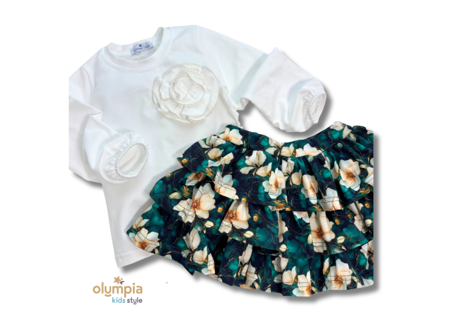 Bluzka i spódniczka BLANKA |Olympia Kids Style