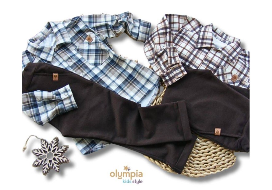 Komplet koszula i spodnie KRATA | OLYMPIA KIDS STYLE