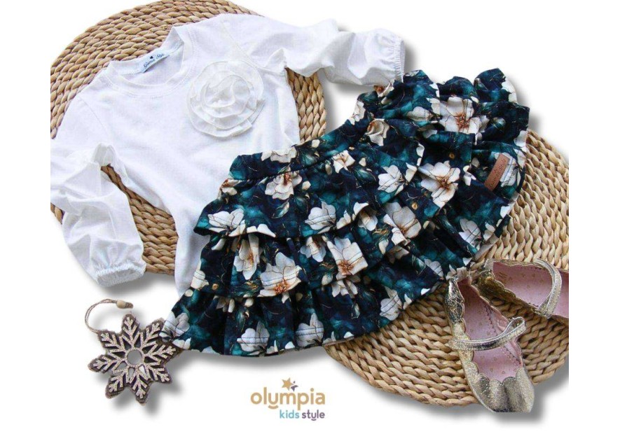 Bluzka i spódniczka BLANKA |Olympia Kids Style